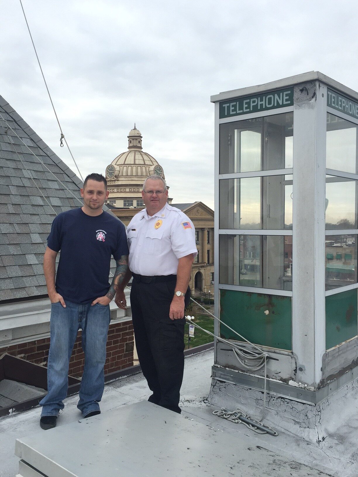 Rooftop Phone Booth